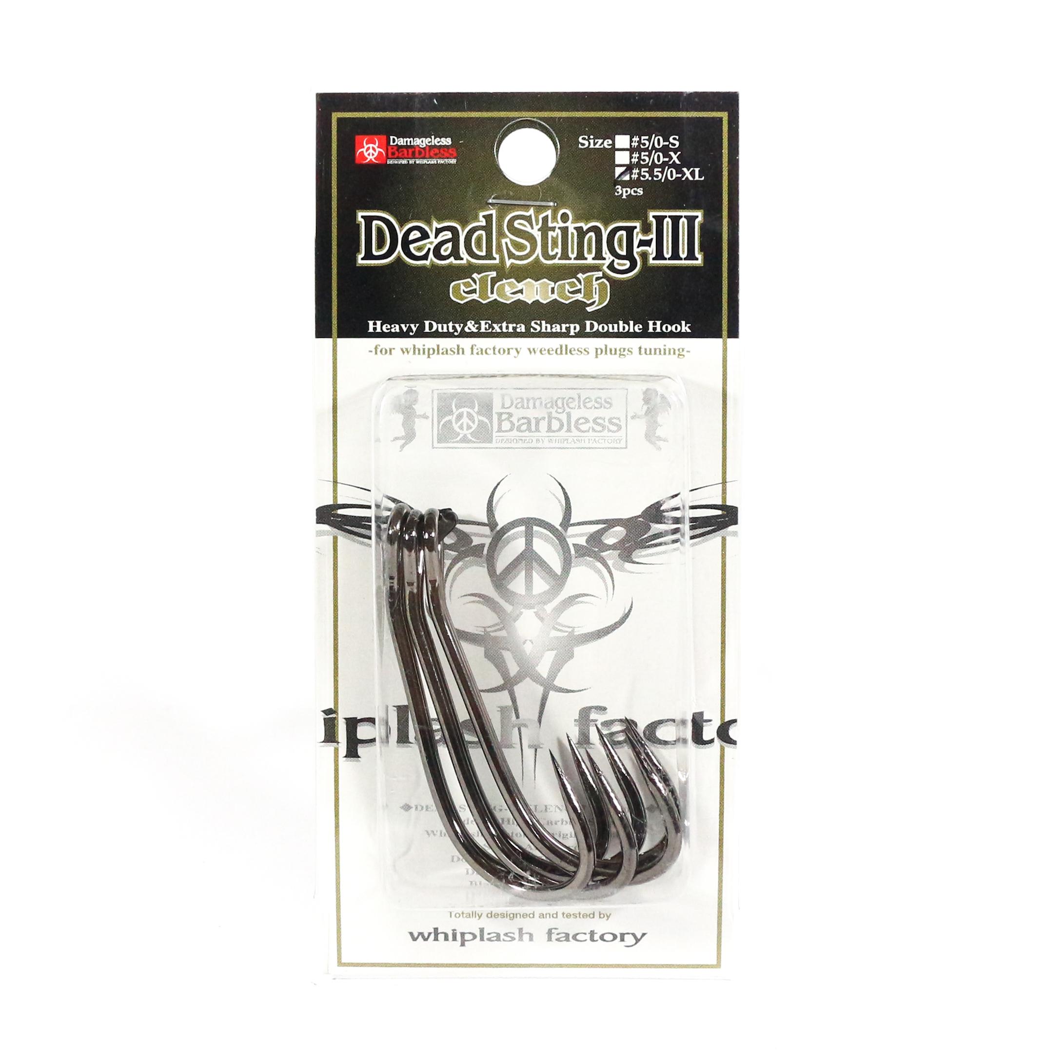 

Двойной крючок Valley Hill Dead Sting III Clench Heavy Duty, размер 5,5/0-XL (2409)