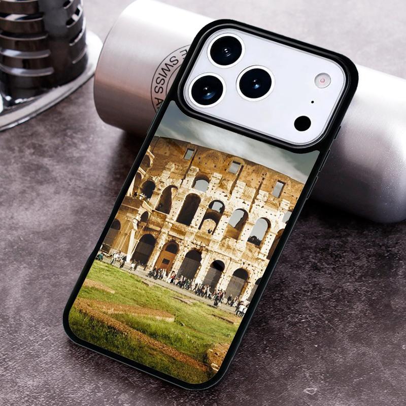 Colosseum Rome Italy Phone Case For iPhone 17 16 15 14 13 12 11 Pro Max Plus 17Air Soft Silicone Cover