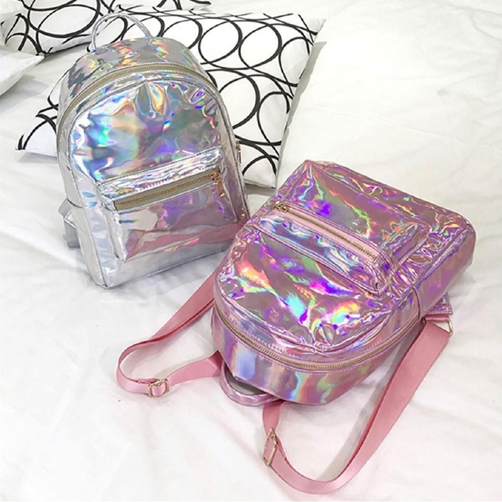 Luxurious Women's Backpack Shoulder Bag For School And Travel In Pu Leather