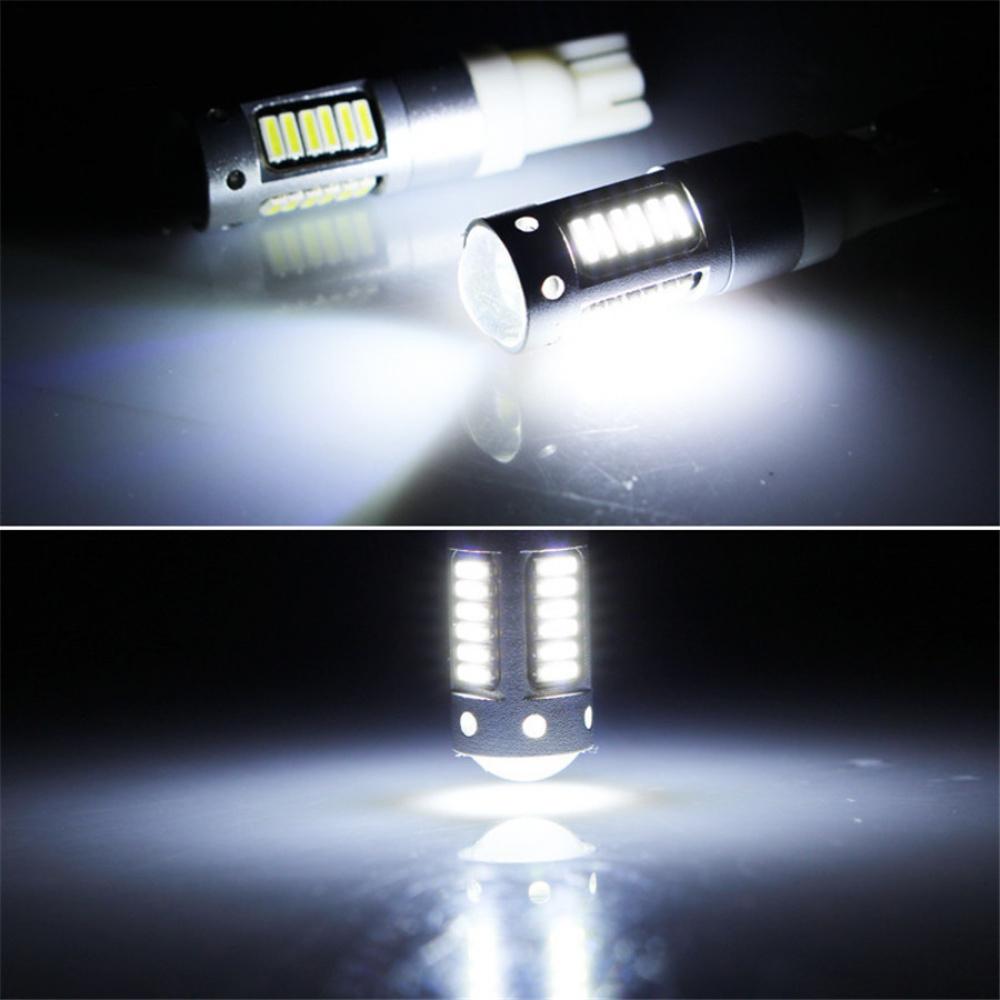 2Pcs White Pw24W Led Bulbs For Bmw F30 3 Series Drl Daytime Light