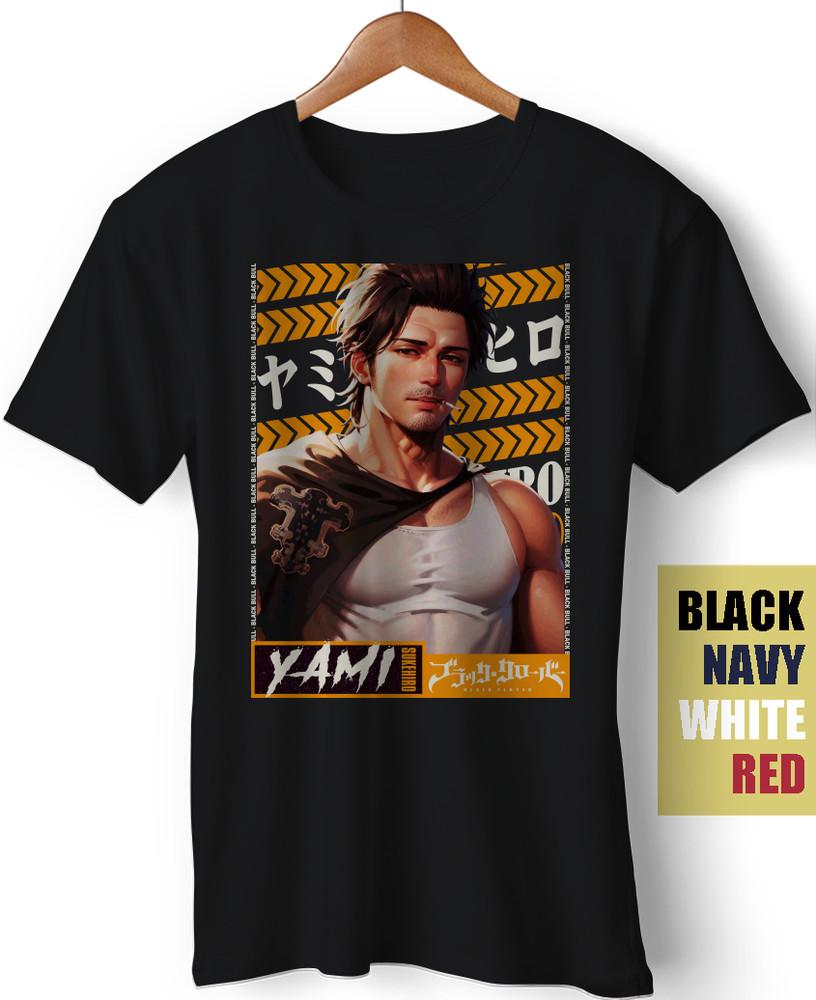 Yami Sukehiro Lord of Destruction Black Clover Black Bull Funny Gift T-Shirt Unisex T-Shirt XXXXL