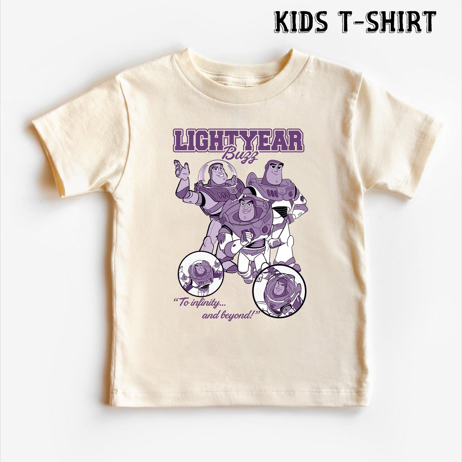 Vintage Buzz Lightyear To Infinity And Beyond T-Shirt, Disneyland Family Trip Matching S