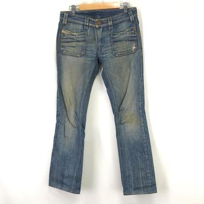 Denim Jeans Blue Women's W26/M Inseam 77cm(USED)