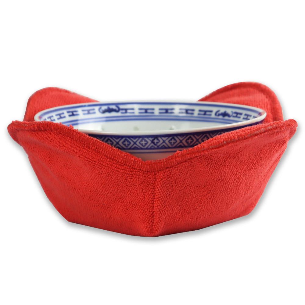 4 Pieces Bowl Mat Pad For Microwave Food Heating Safe Hot Bowl Holder Heat Proof