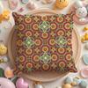 Indian Ethnic Pattern Cushion Cover Home & Car Multi-Scene Pillow Cover - Reversible, Soft & Durable for Daily Use