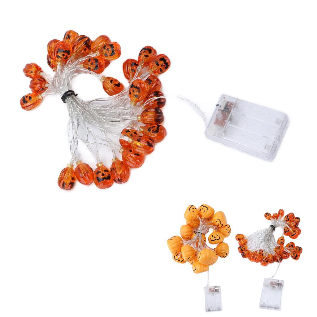 Pumpkin Lights String Halloween LED Decoration Holiday Decorative Lantern for Indoor Indoor