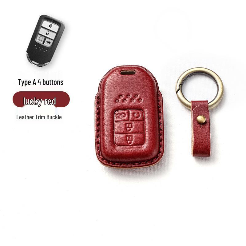 

Genuine Leather Car Key Case for Honda Civic, Avancier, Crider