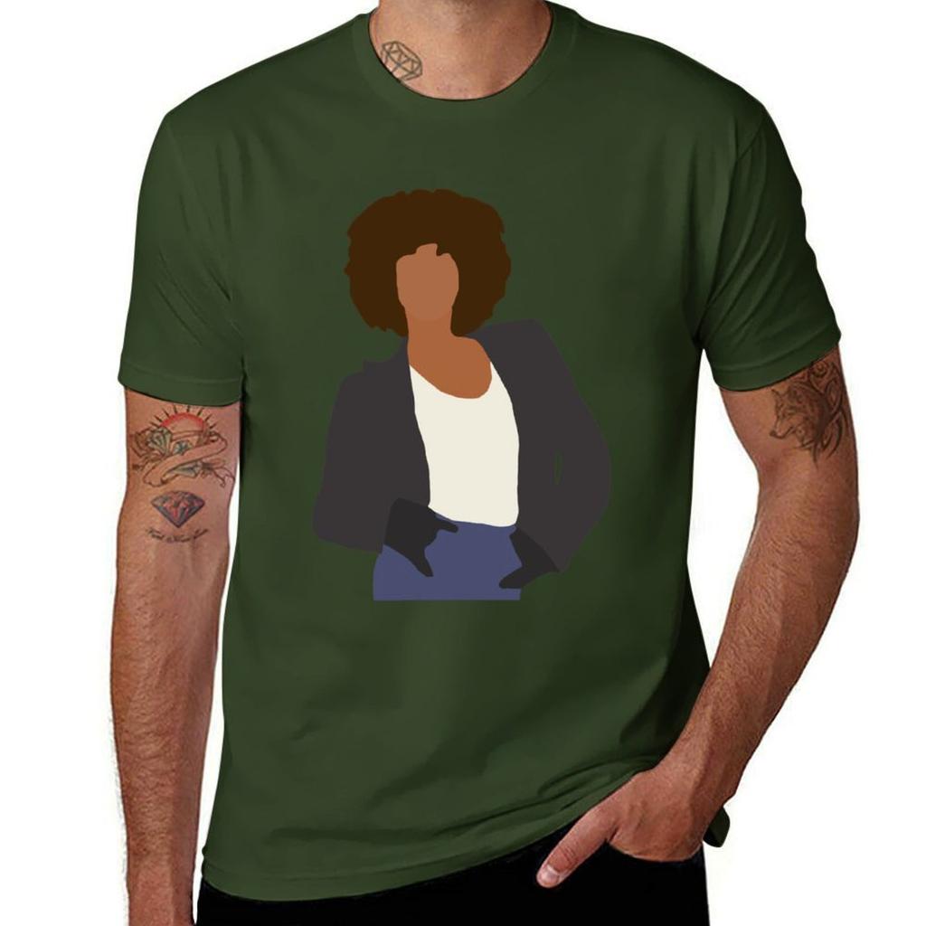 Whitney Tshirt Customs Design Your Own Short Sleeve Tee Boys Whites Korean Fashion Plain T Shirts Men