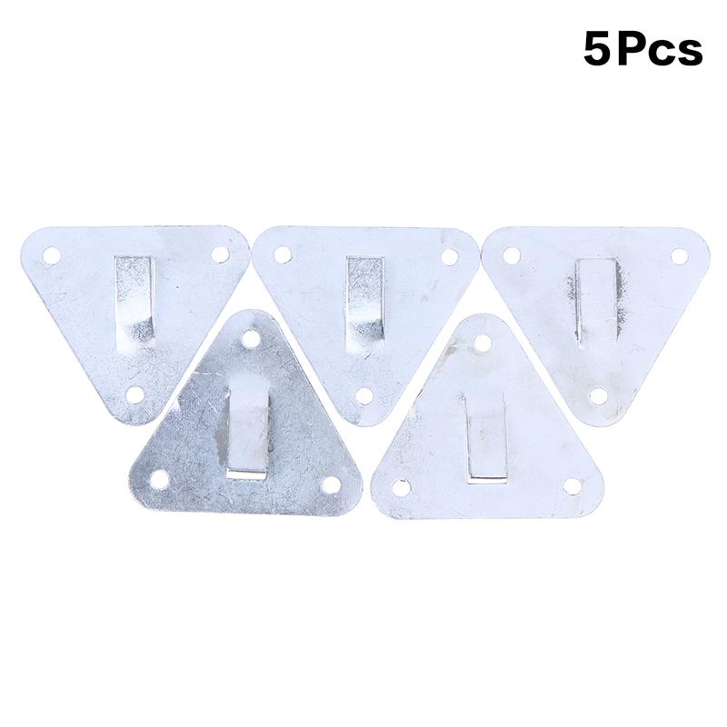 5/10Pcs Wall Brackets Hanger Fire Safety Bracket Wall Mount Fireproof Bracket Home Wall Hanger Brackets Mounting Hanger