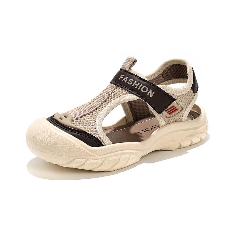 Kids Girls Breathable Mesh Sport Sandals ClosedToe Anti-collisionNon-slipSoft SoleSummerOutdoorSandals forToddlerGirlsDaily Play