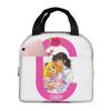 Candy Candy Snow Capucin Insulated Lunch Bag for Kids School Cooler Thermal Food Box Tote Leakproof Lunch Boxes Container