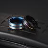 Fashionable 8mm Men's Black Stainless Steel Wedding Ring with Black Groove Beveled Engagement Ring, Suitable for Men's Valentine
