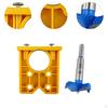 35mm Concealed Hinge Jig Kit ,Hinge Drill Hole Router for Cupboard Cabinets