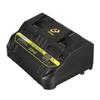 PowerMax DCB102 DualCharge Pro - Dual Battery Charger for DeWalt 10.8V-20V | 2xUSB 5V | Replacement | Compatible with DCB120, DCB204, DCB182