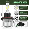 H13 LED Headlight Bulbs For Ford F150 2004-2014 F-250 F-350 Super Duty 2005-