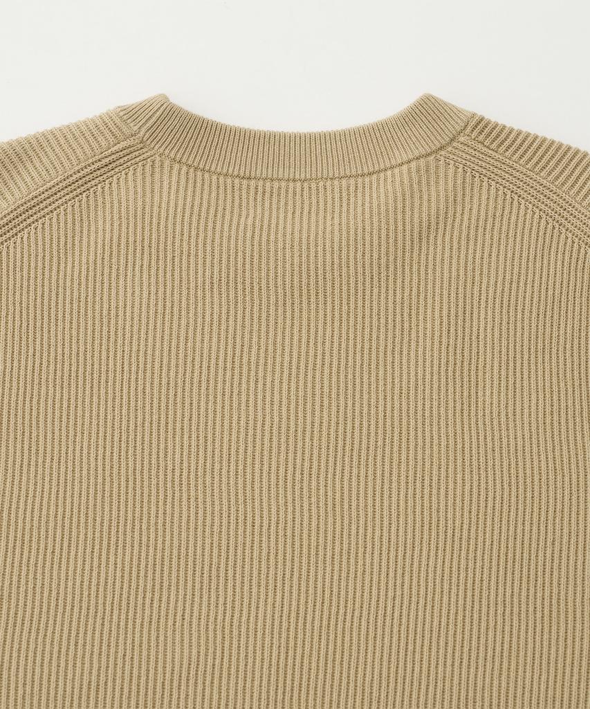 ANOTHER OFFICE Ordinary Knit-Pullover (Beige)