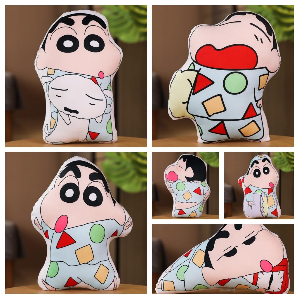 Cute Crayon Shin-chan Double-sided Printed Plush Pillow