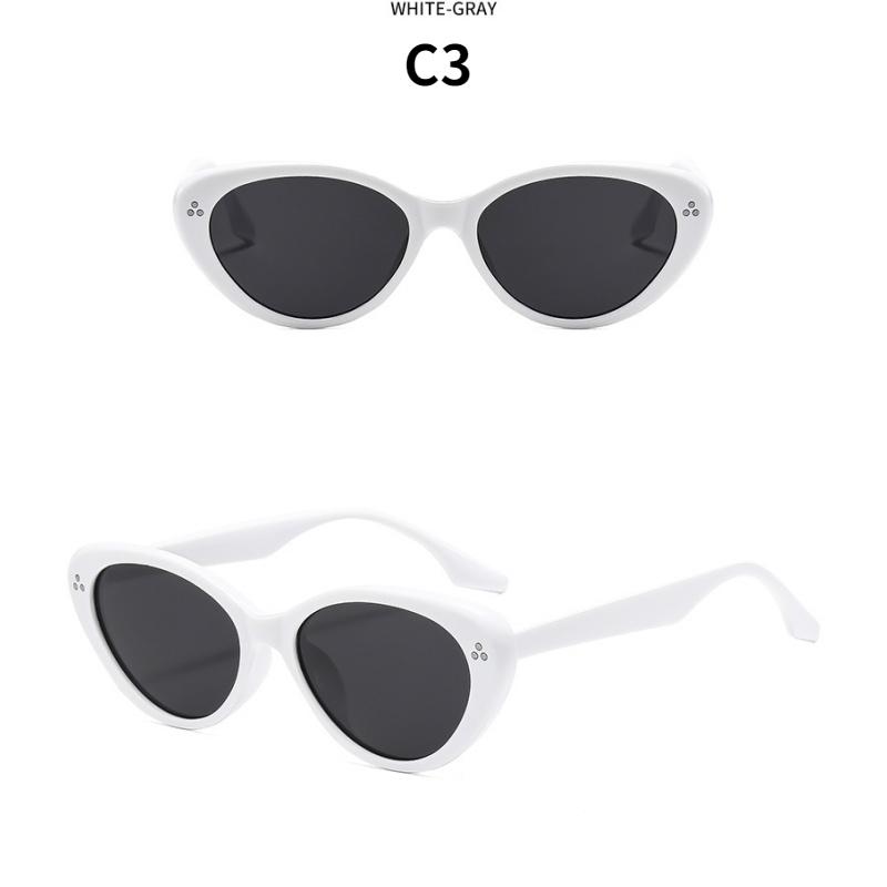Óculos de Sol Femininos, Óculos de Sol Olho de Gato Triangulares, Óculos de Sol da Moda