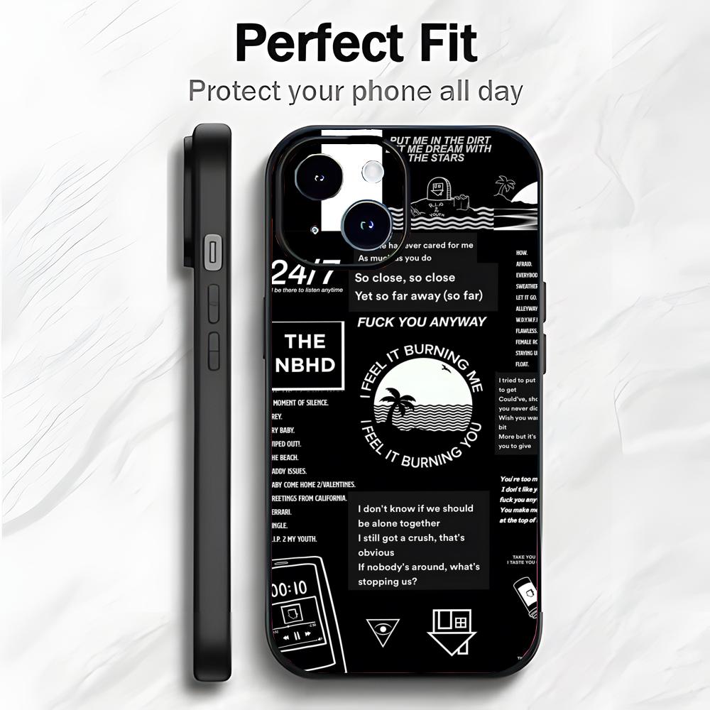 

Indie Band The-Neighbourhood Phone Case Phone Case Soft Packaging Lightweight For iPhone17 16 15 14 13ProMax iphone12promax