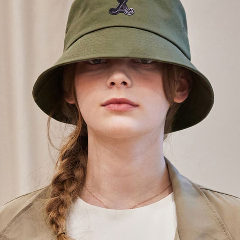 

Панама VARZAR VA с изогнутой нашивкой, хаки FREE