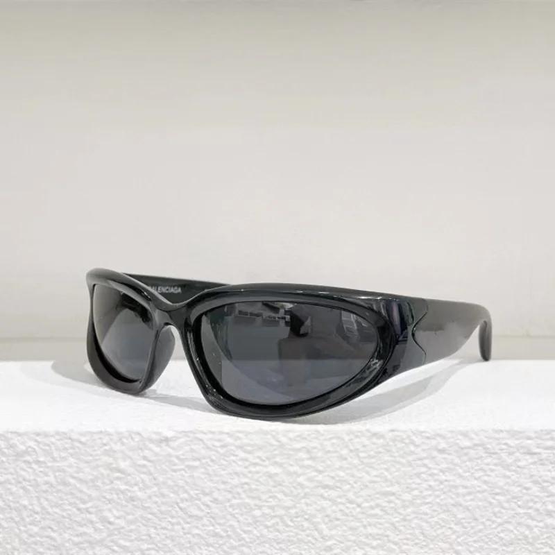 New Y2K Sports Punk Sunglasses Women Men Square Goggle Luxury Brand Sun Glasses UV400 Colorful Mirror Fashion Eyewear