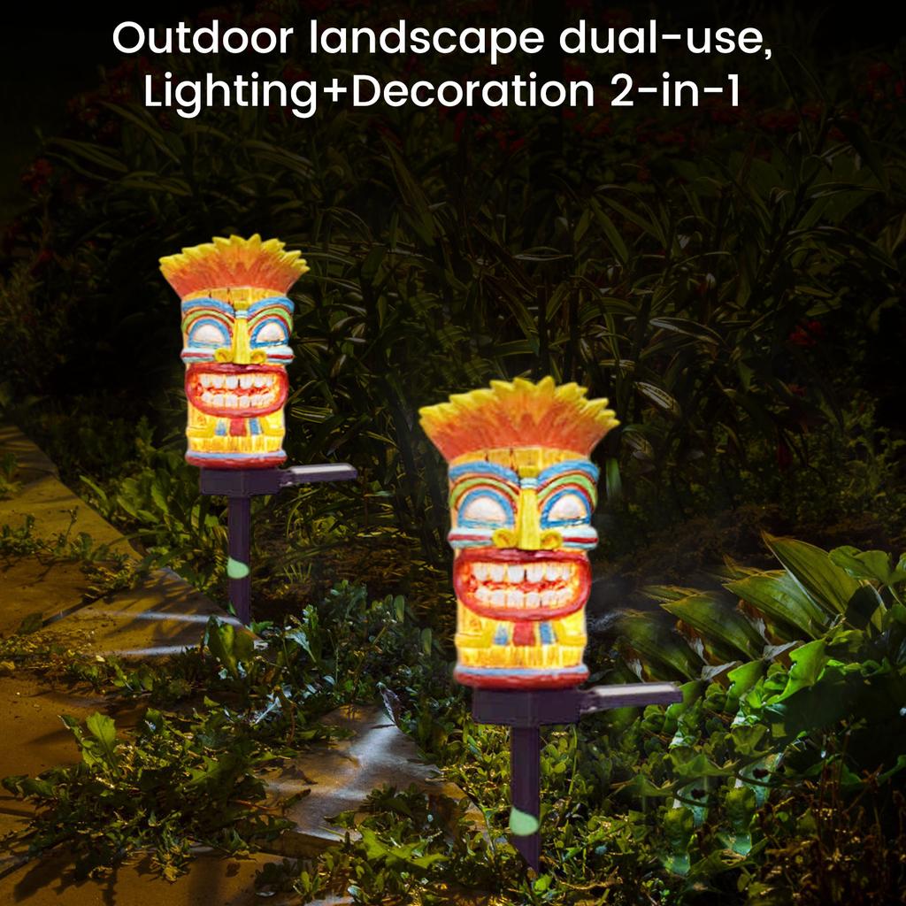 Outdoor Lights with Resin Ground Stake for Garden Decoration