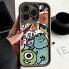 Monster applies to Apple 15 mobile phone case 14 days eye ladder 13 silicone iPhone12 protection soft case 11 all-inclusive xr