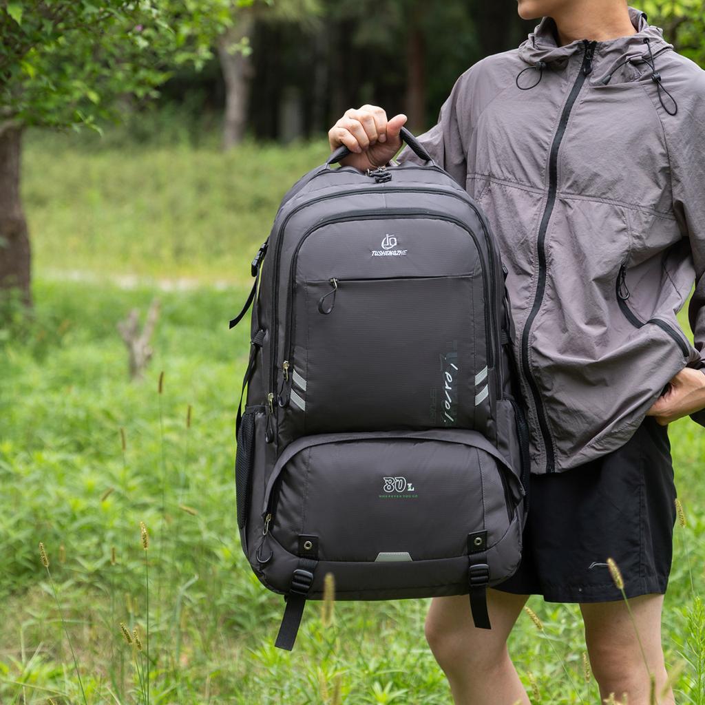 Schoolbag Outdoor Mountaineering Bag Large Capacity Backpack Travel Sports Backpack Travel Luggage Bag Spot New Backpack Men's