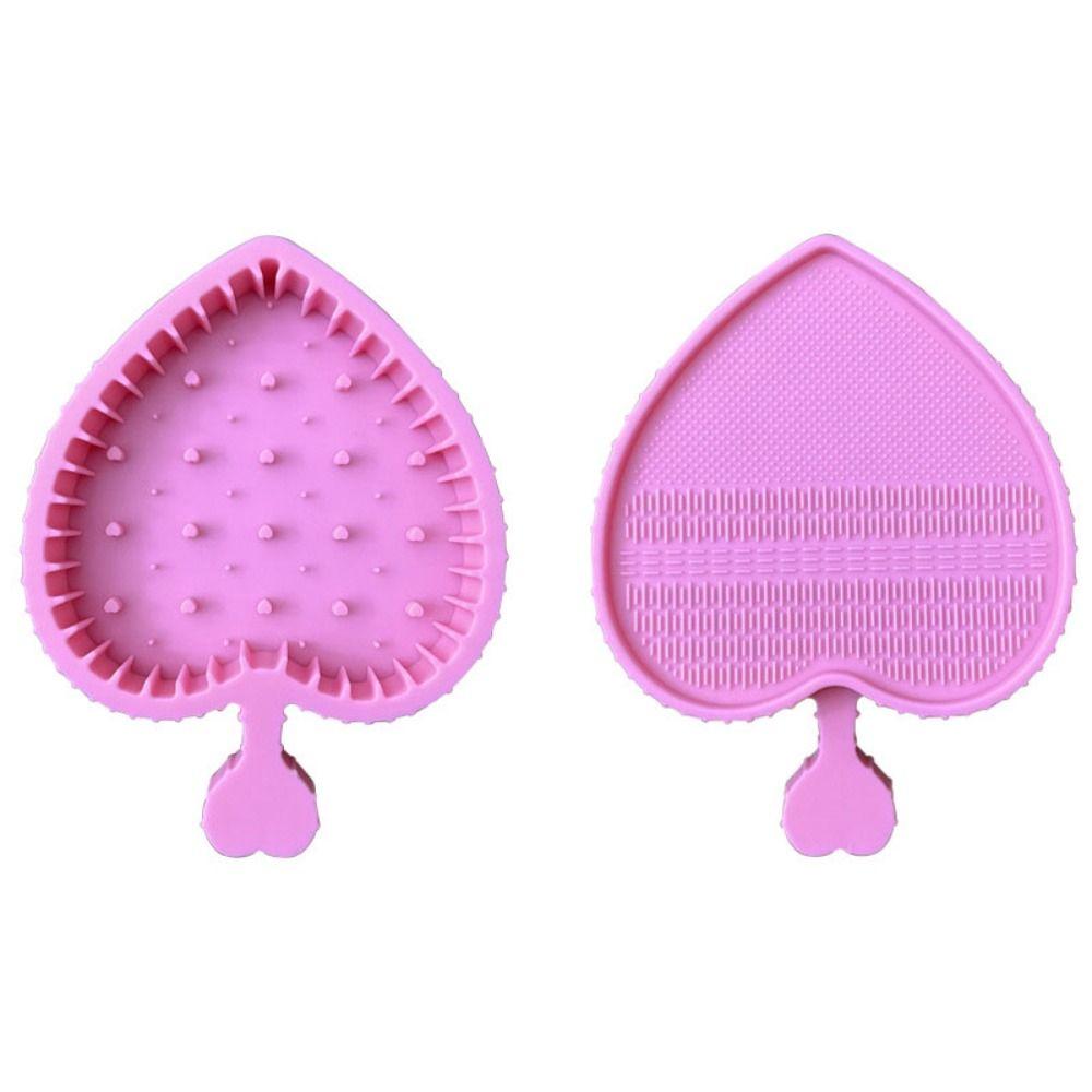 Brush Cleaning Tool Makeup Brush Cleaner Silicone Washing Pad Cosmetic Brush Cleaning Mat  Women