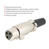 10pcs Japanese-Style Audio Microphone Female Head XLR Adapter Connector with Screw
