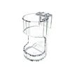 Transparent Acrylic Wall-Mounted Fish Feeder Ring Acrylic Automatic Food Dispenser Fish Tank Aquarium Feeding Tool Accessories