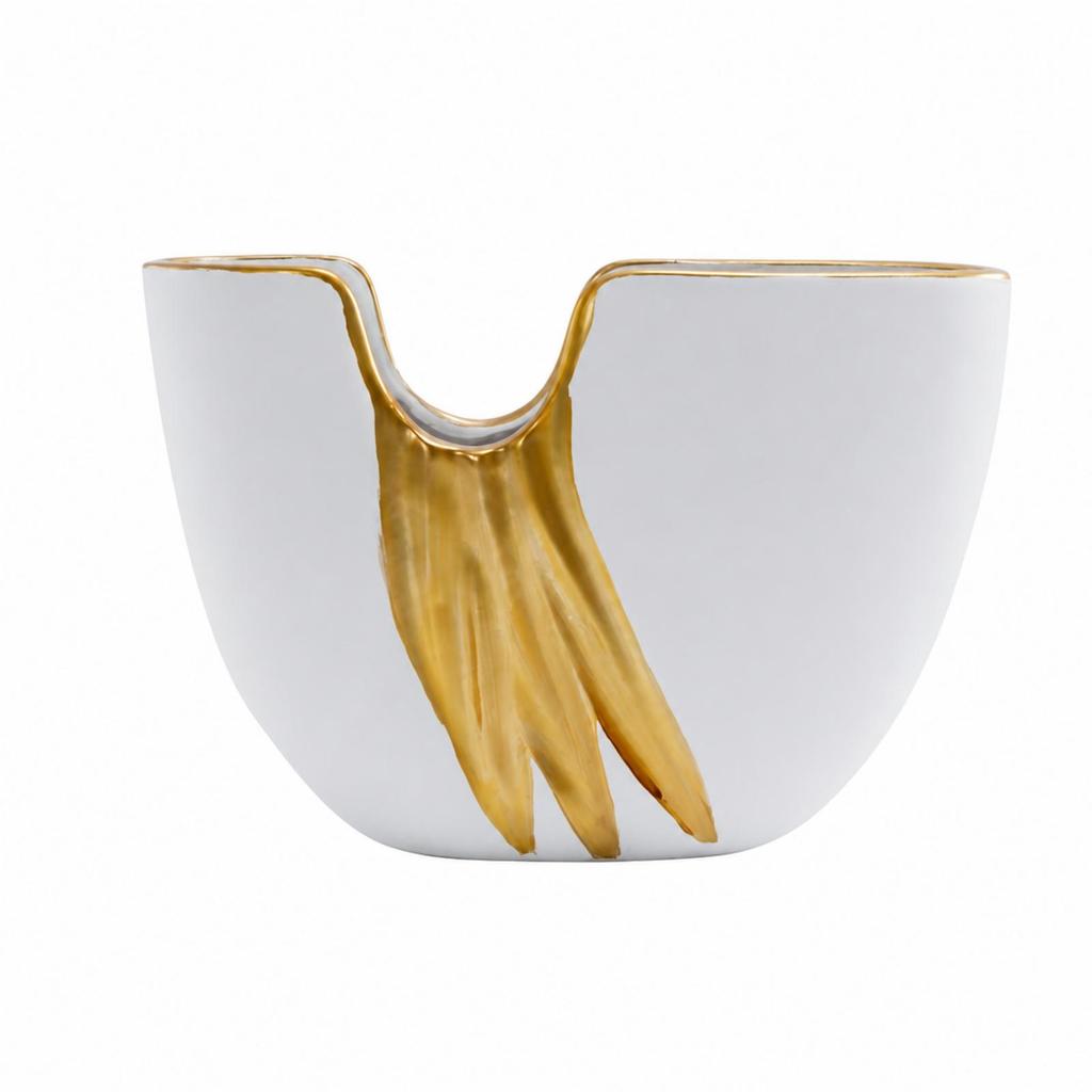 Modern Flower Vase Matte Finish Decorative Minimalist for Console