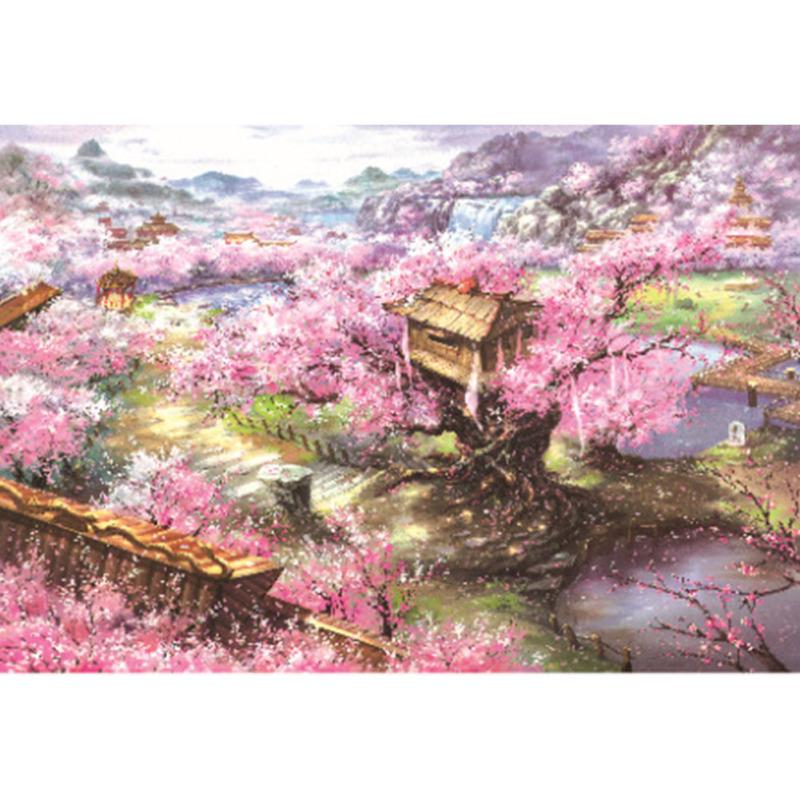 1000ks Sada puzzle Barevné Hračky pro dospělé a děti Vzdělávací Kreslené puzzle