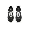 Skechers Street Womens Thick Sole Lace-Up Low-Top Canvas Shoes Women sneakers 190100-BLK