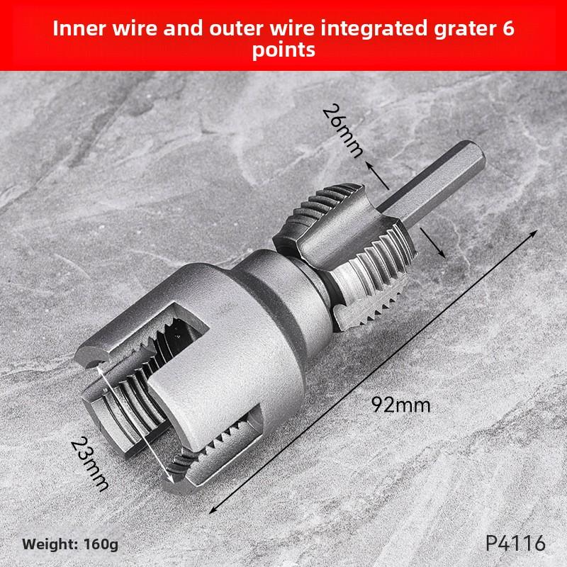 1/2 3/4 Inch PPR Water Pipe Internal Thread Opener For PVC Plastic Pipe Thread Tap Hand Electric Drills Hand Tools