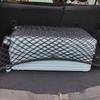 Double Layer Car Storage Net Bag For Camp Cart - Durable Mesh Organizer For Stroller Trolley