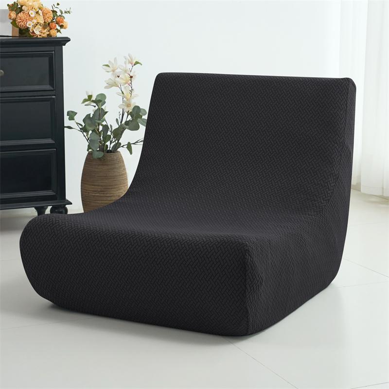 1 Stück Armloser Sofabezug Einfarbige Lounge-Sofa-Abdeckung Rundum-Schutz für Entspannungs-Lounge-Sofas