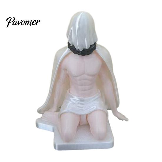 Funny Dashboard Ornaments 3D Printed Masked Hottie Ornament, Cool Mysterious Character Figurine, Stable Trendy Aesthetic Car Gadgets Base Desktop