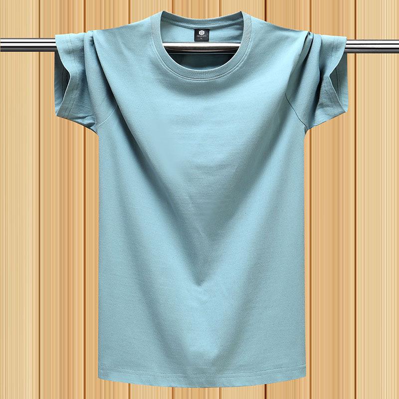 2025 Spring/Summer Men's Cotton Loose Fit Short Sleeve T-Shirt