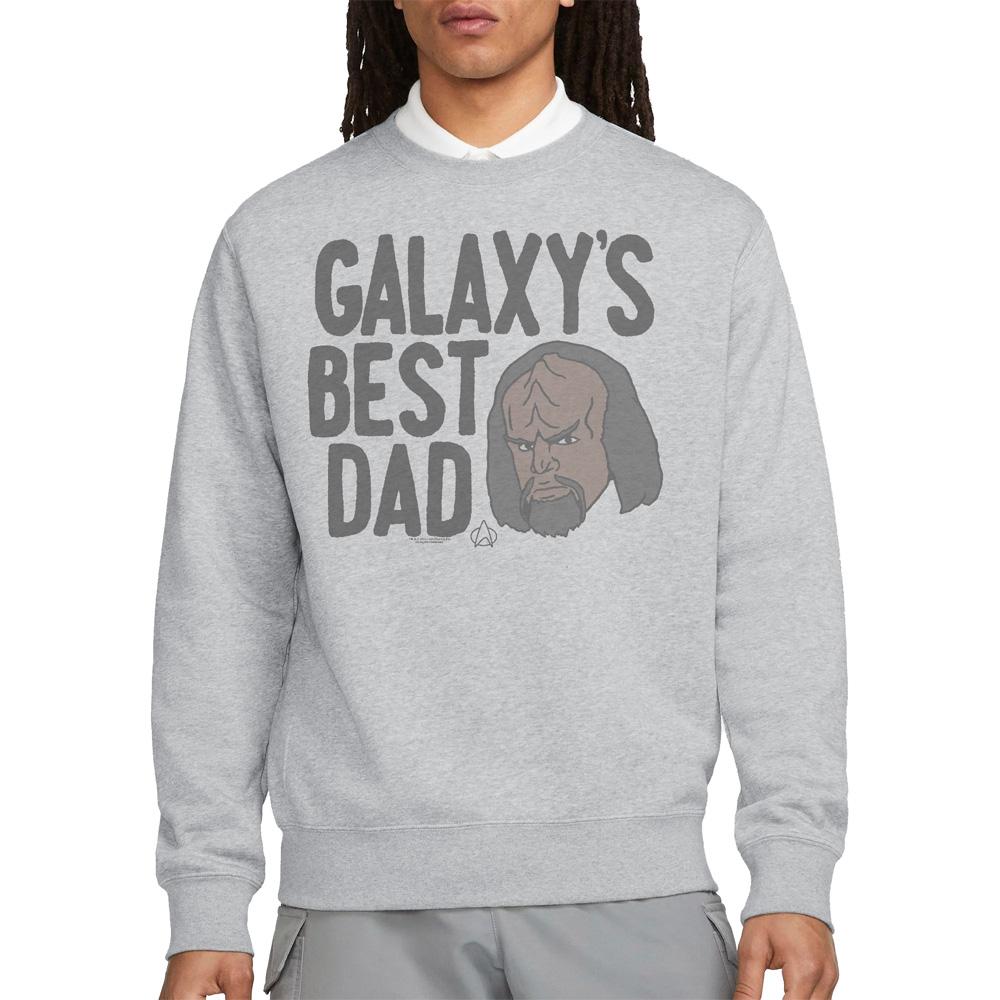 Star Trek: The Next Generation Unisex Adult Galaxy´s Best Dad Sweatshirt