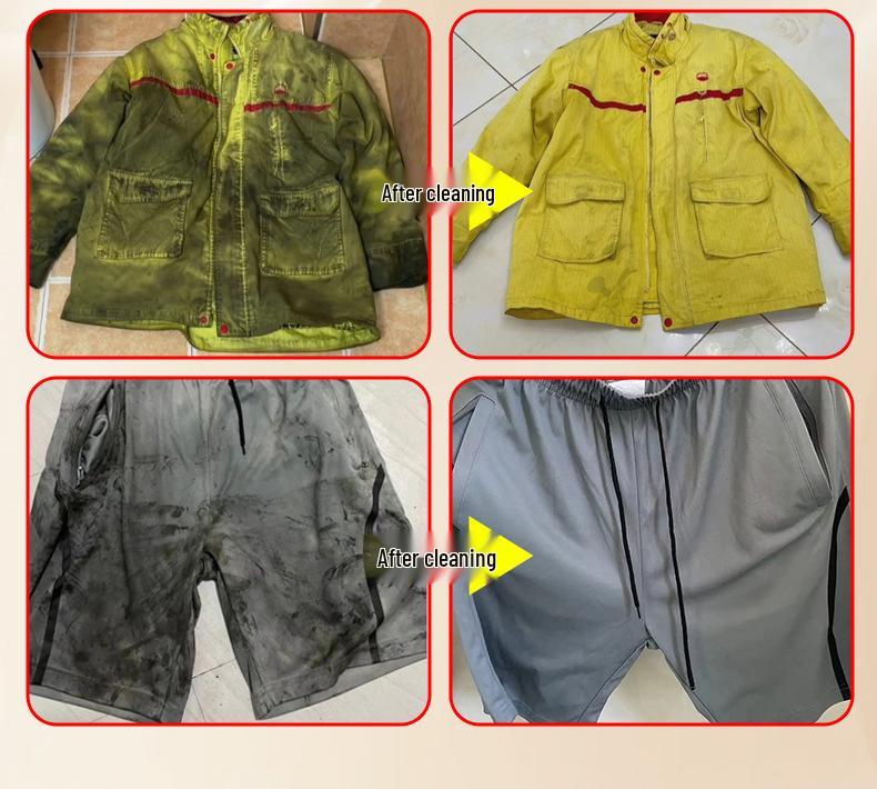 Heavy-Duty Degreasing Laundry Detergent for Stubborn Oil Stains and Work Clothes