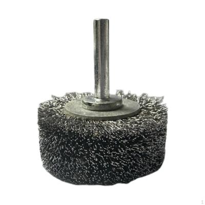 Spazzola per ruote in acciaio per lavorazione del legno Mop per levigatura Smerigliatrice abrasiva Utensili rotanti Filo