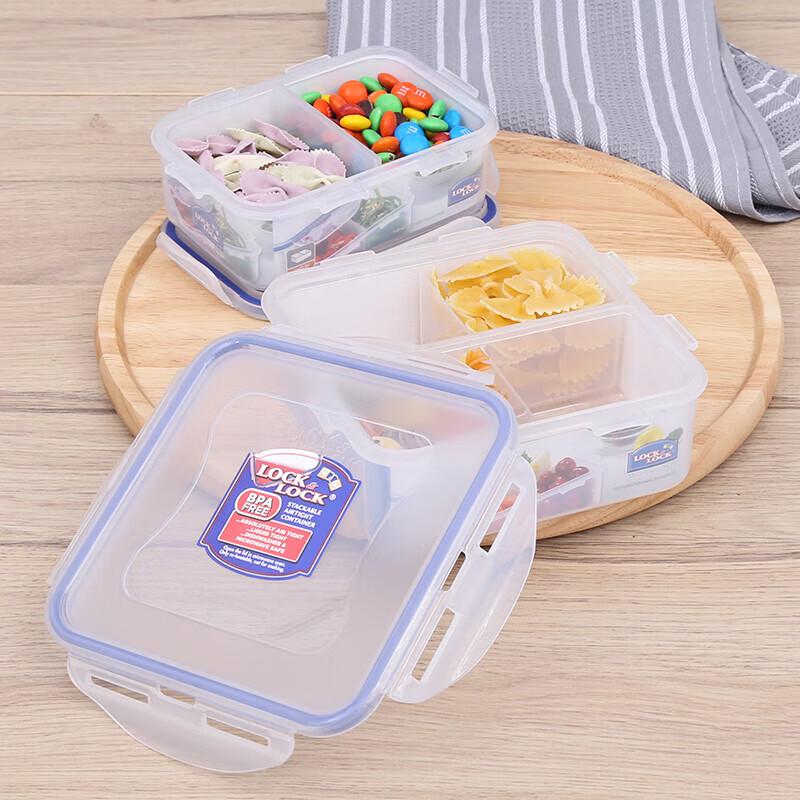 LocknLock Divided Plastic Food Storage Container