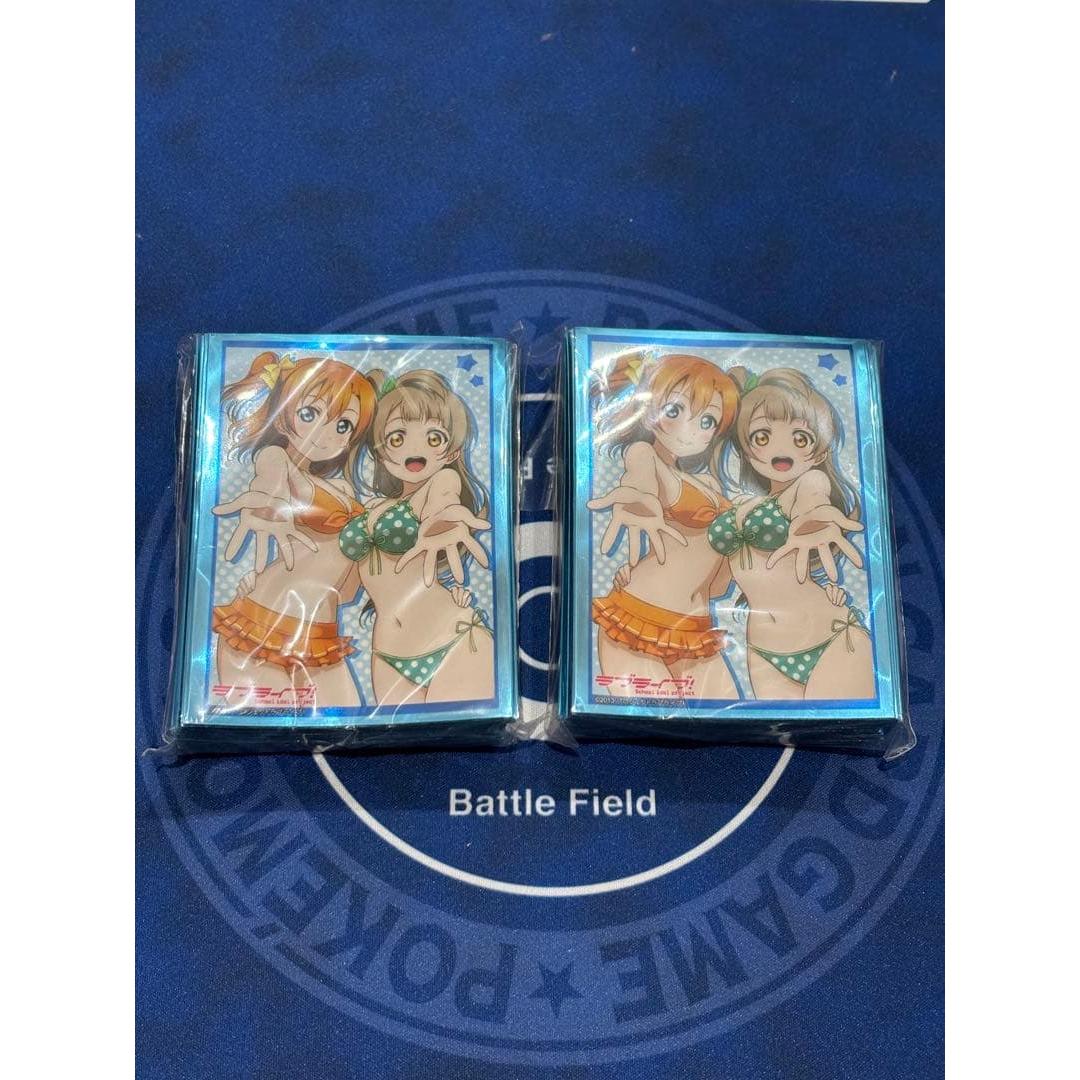 Used [Unopened item] Love Live! Sleeve 2 sets Honoka Kosaka Kotori Minami