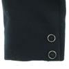 Nina Ricci Long Sleeve Double Breasted Wool Coat 9 Black Women Used