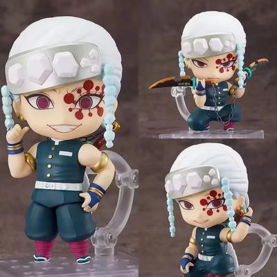 IN STOCK Good Smile Nendoroid Demon Slayer Uzui Tengen Model Anime Action Figure Toys Kids Room Ornament Girl Gifts Collection
