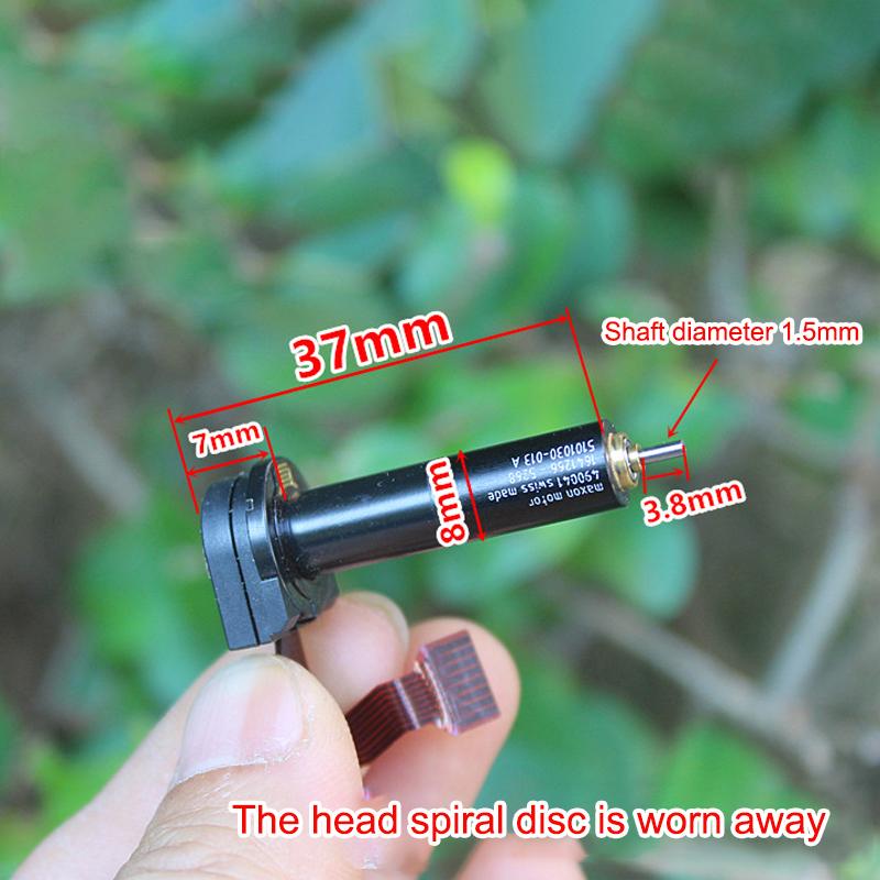 All Metal Re8 Planetary Reduction Import Motor 256 Line Encoder 8Mm Precision Servo Planetary Reduction Dc 5V-12V 100Rpm