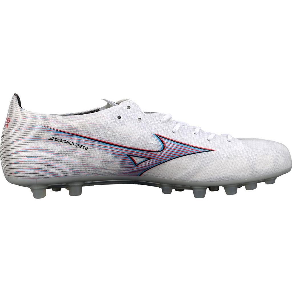 Mizuno Alpha Elite Round Toe Lace-Up AG (Rubber Short Studs) Synthetic Leather Slip-Resistant Durable Soccer Shoes Men Soccer Shoes P1GA236309