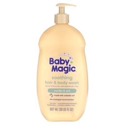Soothing Hair and Body Wash, Vanilla and Oats, 30 Fl Oz (887 Ml)
