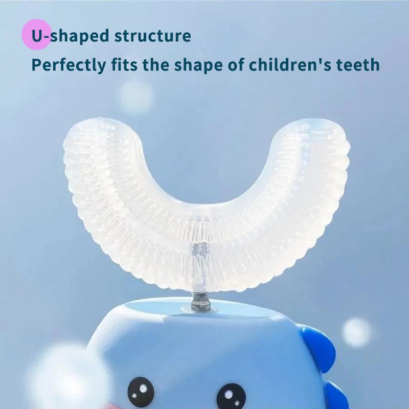 Cheap Children's Ushaped electric toothbrush ultrasonic vibration soft
